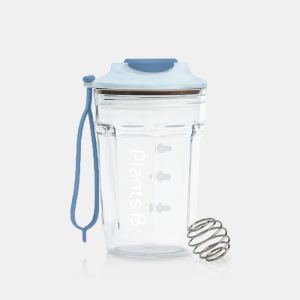 彼蛋白 質選隨行杯 放空湛藍 附鋼球 500ml