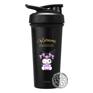 Blender Bottle 不鏽鋼搖搖杯【Sleek 暗黑甜心】25oz
