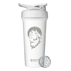 Blender Bottle 不鏽鋼搖搖杯【Sleek 雪狼】25oz