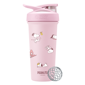 Blender Bottle 不鏽鋼搖搖杯【Sleek 粉紅小日子】25oz