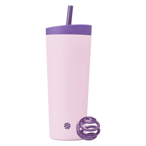 Blender Bottle 不鏽鋼吸管隨行杯 | 710ml【Tumbler 日向紫蝶】