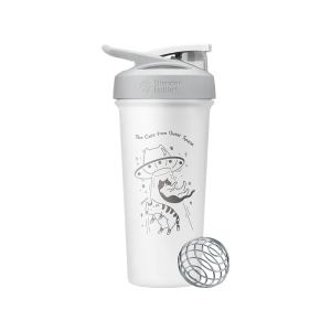 Blender Bottle 不鏽鋼搖搖杯【Sleek 喵星人】25oz