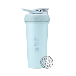 Blender Bottle 不鏽鋼搖搖杯【Sleek 粉蝶藍】25oz (缺貨)