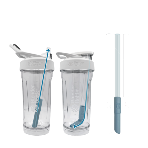 MB｜伸縮珍珠彈性吸管｜藍 (缺貨)