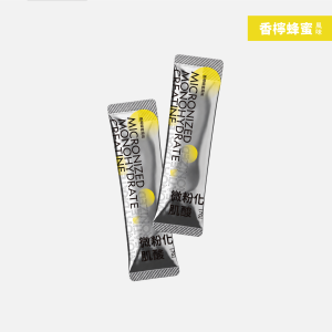 ⚠️此為散裝⚠️微粉化肌酸-香檸蜂蜜風味-7g隨身包（100入箱裝不拆售）