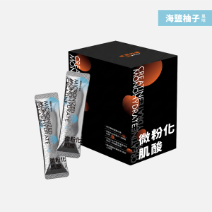 微粉化肌酸-海鹽柚子風味-7g隨身包（30入/盒)
